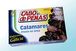 Calamares trozos en tinta Cabo de Peñas