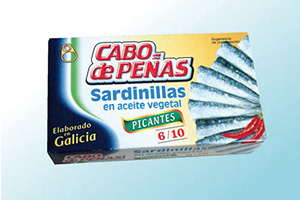 Sardinas pikante Cabo de Peñas